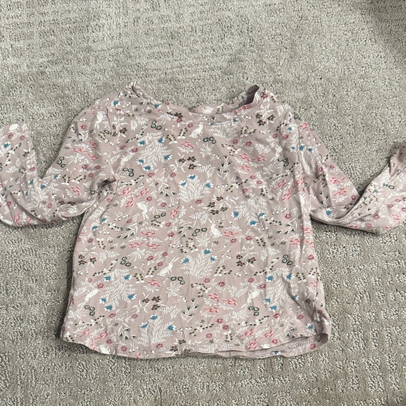Spring Patterned Kids Top / 4t - Picture 1 of 3
